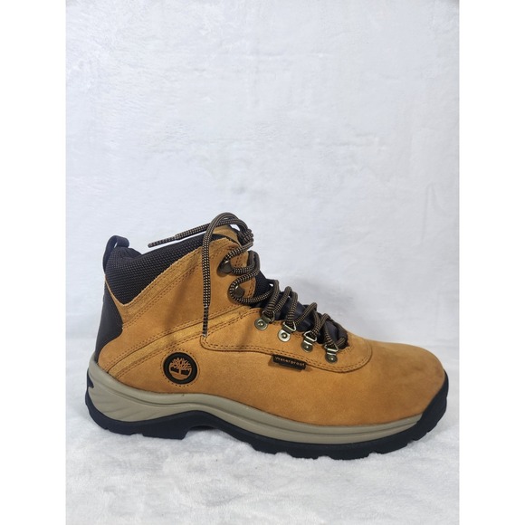Timberland White Ledge Waterproof Mid Hiker Men's Size 11.5 Wheat Nubuck - Picture 2 of 8